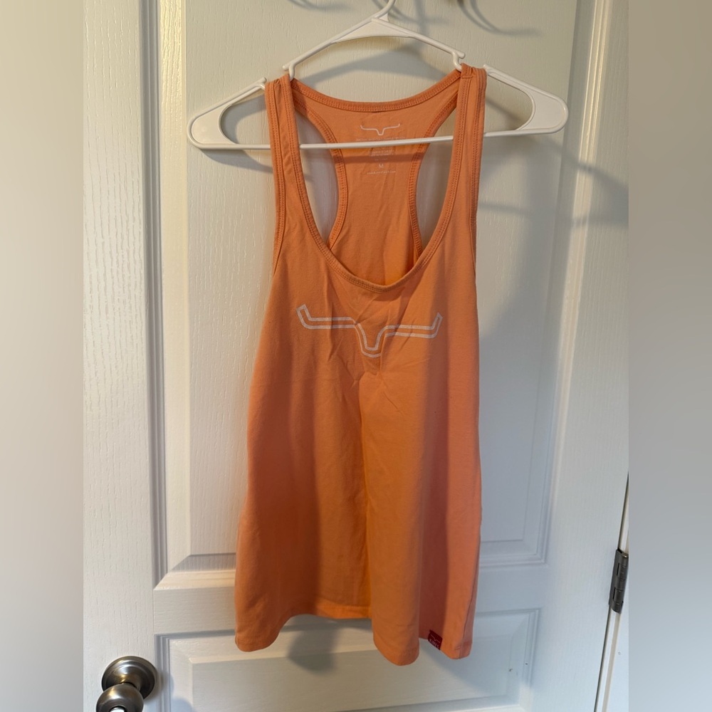 Women's Kimes Ranch Orange Tank Top